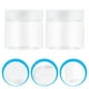 thumbnail image 5 of 12 Uds. Contenedores de almacenamiento vacíos transparentes de 60ml, frascos redondos de plástico con tapa, 5 of 6