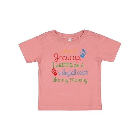 

Inktastic Volleyball Coach like Mommy Gift Baby Boy or Baby Girl T-Shirt