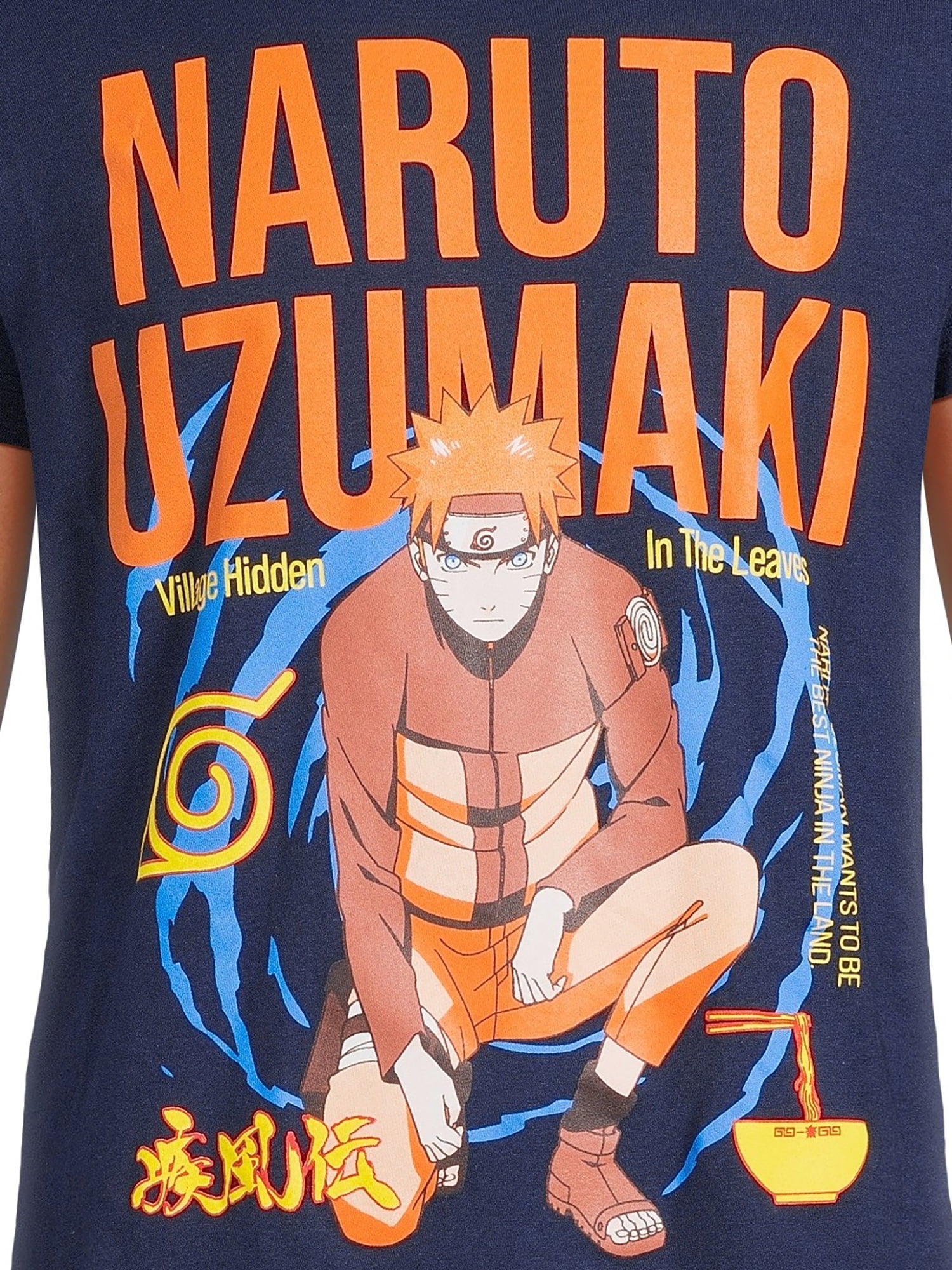 Naruto Men's and Big Men's Graphic Tee Shirt, 2-Pack, S-3XL