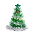 thumbnail image 2 of Sombrero De árbol De Navidad Con Accesorios De Estrella Para Disfraces Navideños Adornos Navideños Plateada, 2 of 8