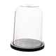 thumbnail image 3 of Vitrina de campana de cristal transparente con cubierta de cúpula, vitrina vacía con cubierta antipolvo 26 cm x 31 cm, 3 of 9