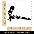 thumbnail image 2 of Yoga Pose Bhujanasana Cobra Pose Square Rubber Stamp Stamping Scrapbooking Crafting - Large 2.75in, 2 of 7