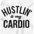 thumbnail image 2 of Hustling is My Cardio Cute Gym Girl Women's Plus Size Graphic Tee Brisco Brands 2X, 2 of 4