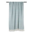 thumbnail image 2 of Storm Blue Woven Throw, 2 of 3