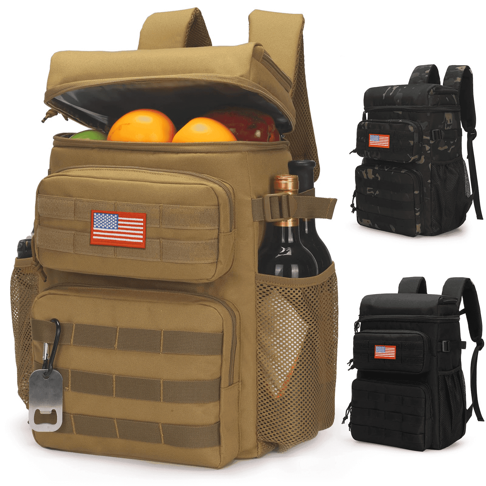 Backpack Cooler, Soft Lightweight Leakproof Cooler Backpack – picture 6