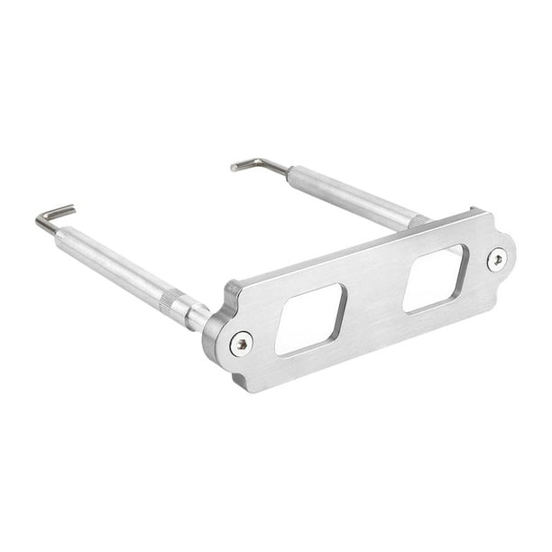 Varilla de sujeción con ganchos de bandeja shamjiam acero inoxidable Compatible con CRX Integra RSX plata