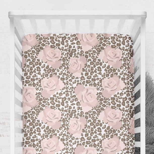 Juego de Cuna Floral Guepardo