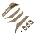 thumbnail image 1 of Cubierta de recorte de tirador de panel de puerta del lado del pasajero trasero izquierdo, lado del pasajero delantero, lado del pasajero trasero derecho para BMW serie 5 2011-2016 Beige ABS 1 juego, 1 of 6
