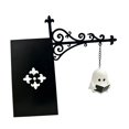 thumbnail image 2 of Linterna estantería fantasma hierro, adorno para habitación pequeña, luz nocturna para leer libros, linterna estantería fantasía,, 2 of 8