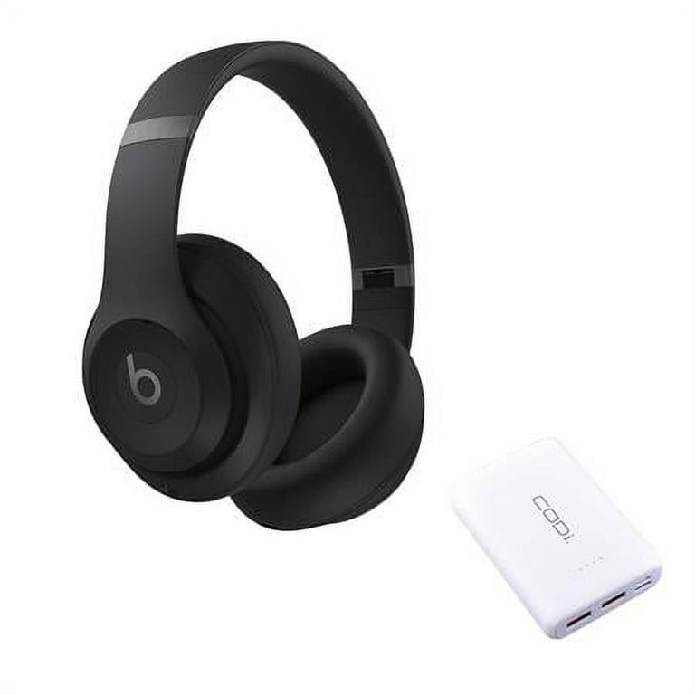 Beats Studio Pro Wireless Headphones, Black with A03031 10000mAh