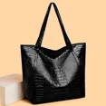 thumbnail image 4 of Nuevo 2024 Bolso grande para mujer Bolsos de hombro de gran capacidad Bolsos de hombro de cuero PU de alta calidad Bolsos salvajes para mujer Sac a Main Femme, 4 of 5