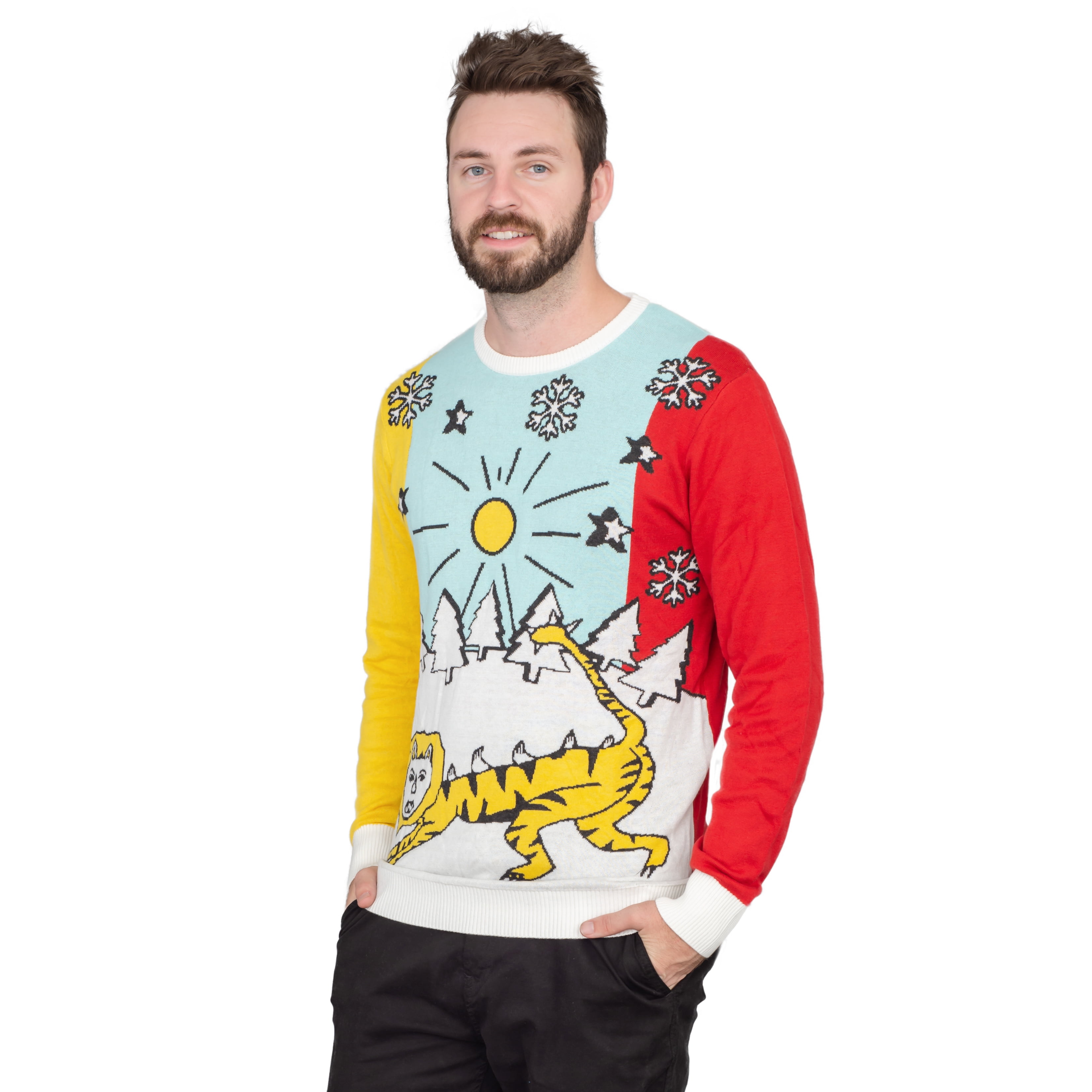 Napoleon Dynamite Liger Ugly Christmas Sweater Walmart