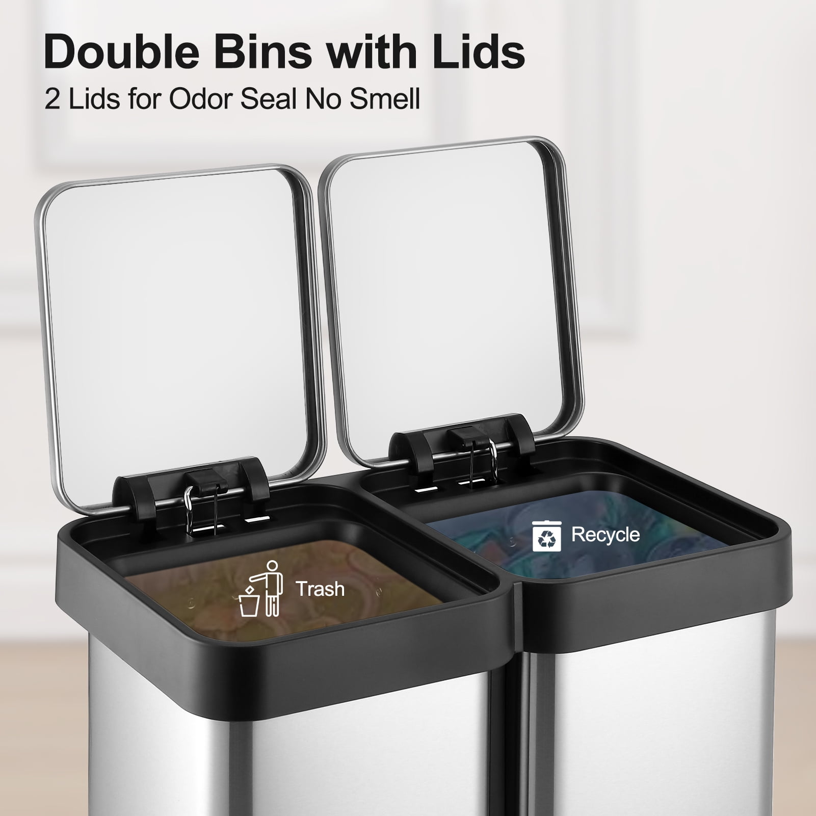 新品【DULTON】2 COMPARTMENT BIN 60 DULTON ONLINE SHOP | 2 COMPARTMENT BIN 60(60L): ハウスウェア