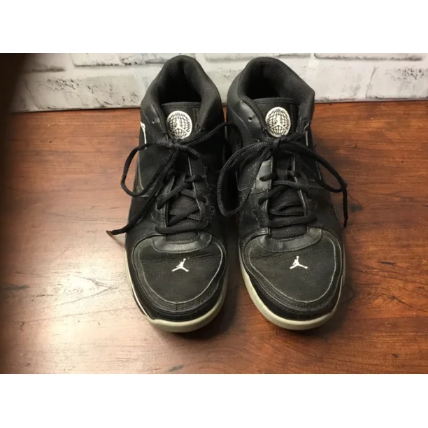 Ni - ke Ni - ke Men’s Air Jordan #440567-001 Black Basketball Shoes/Sneakers Size 9.5