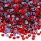 thumbnail image 1 of Uxcell 1440 Piezas de Rhinestone Hotfix Flatback de 4.8mm, Gemas Redondas de Resina para Manualidades, Ropa, Decoración DIY, Arte de Uñas, (SS20, Rojo), 1 of 7