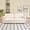Beige, variant on AOOWOW 79.5 Inch Teddy Cotton Linen Sofa, Minimalist Stylish Couch with Tapered Metal Legs, Metal Trim Accents and Hidden Storage Function, Light Gray