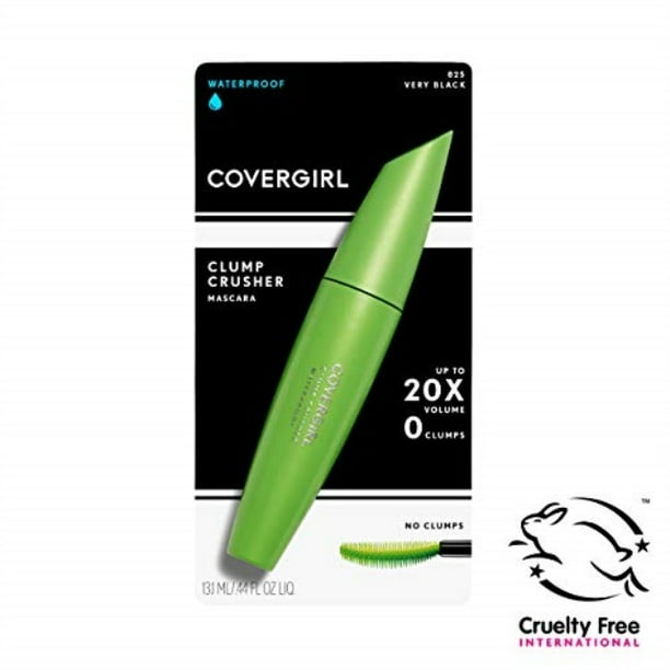 covergirl clump crusher by lashblast water resistant mascara, very