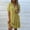 Green, variant on Women Fashion Solid Loose Lapel Casual Short Sleeve Casual Dress Short Dress for Women Summer High Low Dress for Women plus Size Maxi Dress Womens Dresses Fall Dresses for Women Casual Fall Womens