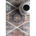 thumbnail image 2 of nuLOOM Aiyana Tribal Runner Rug, 2' 6" x 6', Blue, 2 of 4
