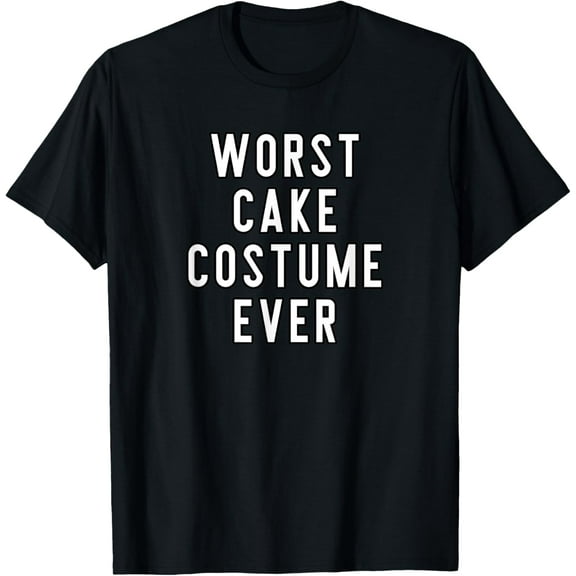 Couples Halloween Costume Shirts Worst Cake Costume Ever T-Shirt