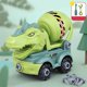 thumbnail image 4 of Camión de transporte de dinosaurios desmontable KATEA, divertido y con herramientas para la construcción, vehículo de dinosaurio, juguete para niños, regalo de cumpleaños, juego de camión mezclador, 4 of 5