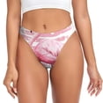 thumbnail image 1 of Fotbe Flamingo Tanga Sin Costuras para Mujer con Estampado – Panties Invisibles, Transpirables y Cómodos para Uso Diario-X-Large, 1 of 6