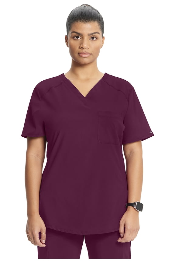 Infinity Women's Scrubs Top V-Neck CK687A