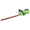 GreenWorks 22192 Enhanced 24V 22" Hedge trimmer -- Enhanced 24V 2 AH Battery and Charger Included