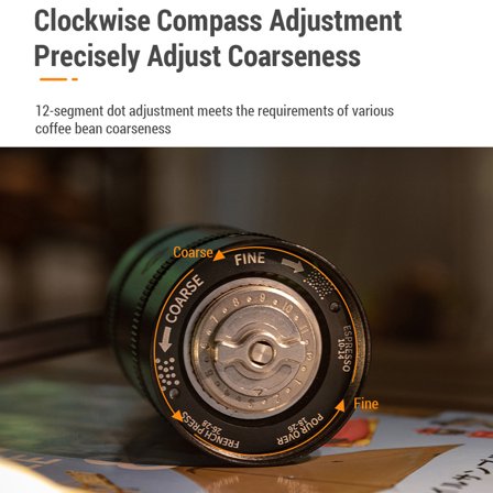 Hand ,Stainless Steel Conical Manual Coffee Stainless Burr Coffee With Coffee With Handle Coffee Stainless Steel Conical Burr Coffee Steel Conical Burr M