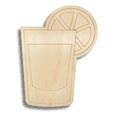 thumbnail image 2 of Unfinished Wood Etched Margarita Shape 18" / 1/4", 2 of 2