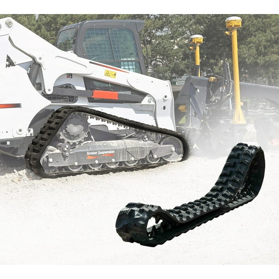 7 inch Rubber Track 180x72x36 For Airman HM07S, Baretto 1824TK, Baretto 2024TK - 15mm Tread Height Rubber Tracks for Skid Steers & Excavators