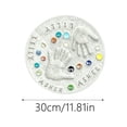 thumbnail image 2 of Large DIY Stepping Stone 's Day DIY Handprint Stepping Stone Indoor Outdoor Family Craft With 1 Letter & Colored Stones，Festivals Commemorative Significance Diy Crafts for Kids Ages 8-12 Diy Crafts, 2 of 6