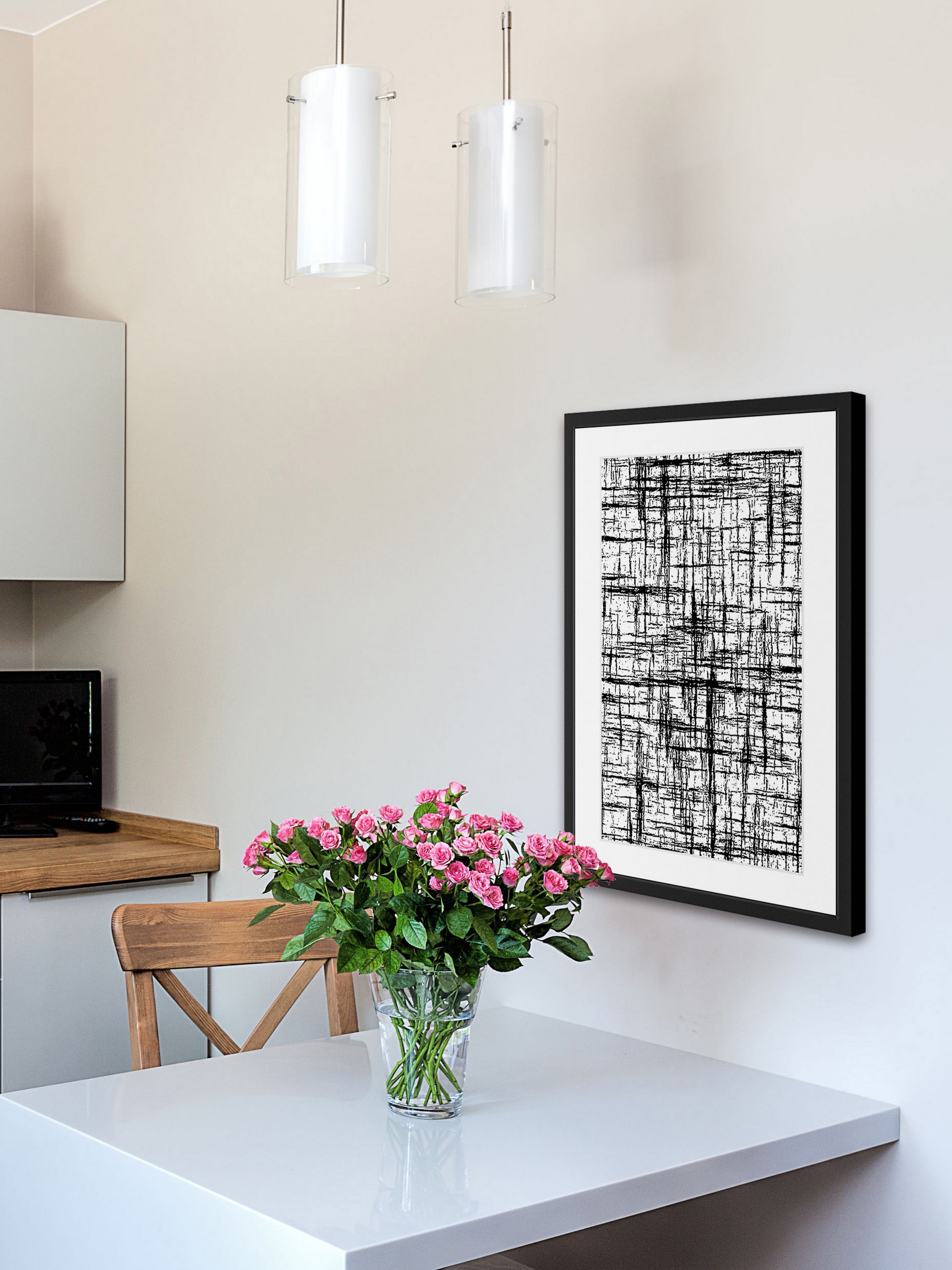 Marmont Hill Aesthetic Singularity Framed Wall Art, 20" x 30"