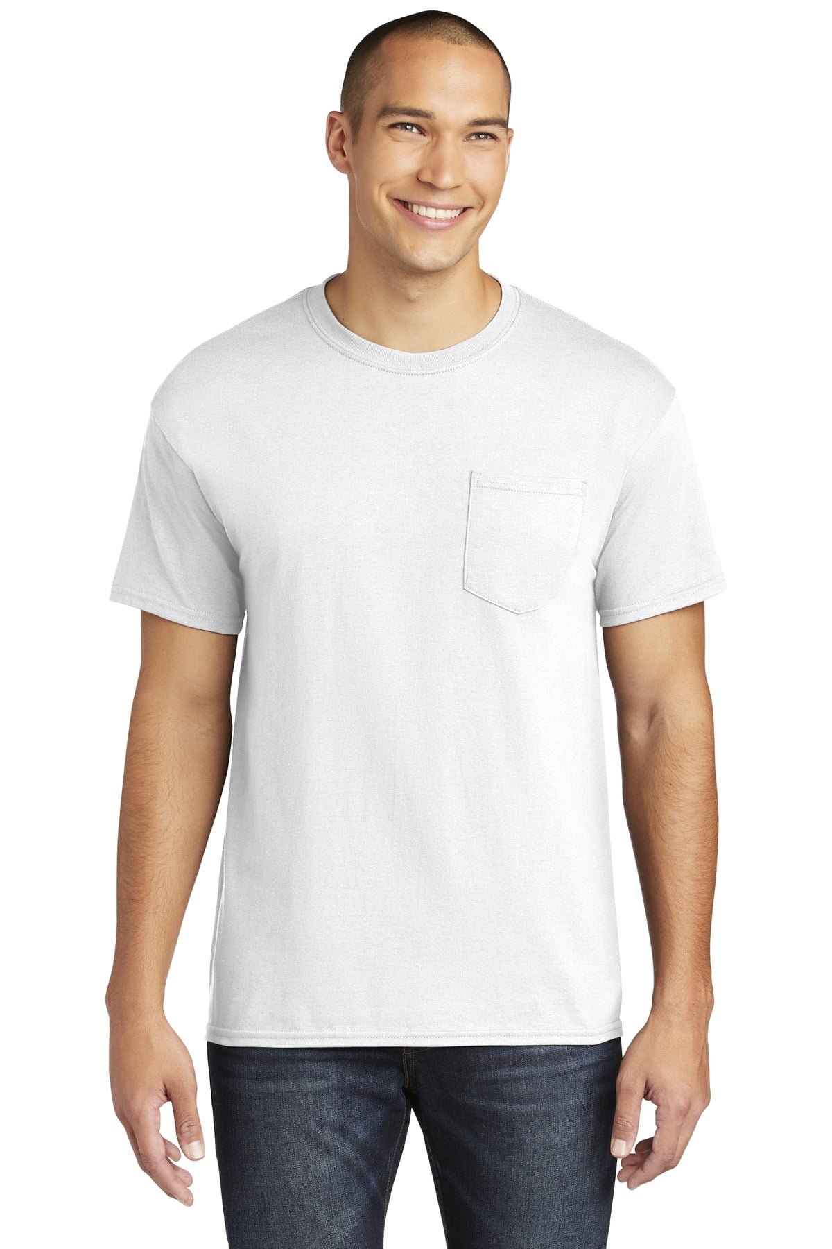 Gildan Men's Heavy 100% cotton Pocket T-Shirt - 5300 - Walmart.com