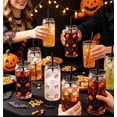 thumbnail image 6 of Halloween 20oz Glass Can Sipper With Lid And Straw, Spooky Cute Iced Coffee Tumbler, Reusable Drinking Cup for Halloween Party, Home & Gift, 6 of 6