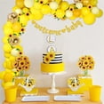 thumbnail image 2 of Kit de arco de guirnalda de globos de girasol para decoración de baby shower para niñas o niños, globos amarillos de 18.0 in, 10.0 in, 5.0 in, vid de girasol para decoraciones de fiesta de girasol JAMW Sencillez, 2 of 5