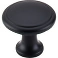 thumbnail image 2 of Top Knobs M376 Ringed 1-1/8" Mushroom Cabinet Knob From The Nouveau Collection - Nickel, 2 of 3