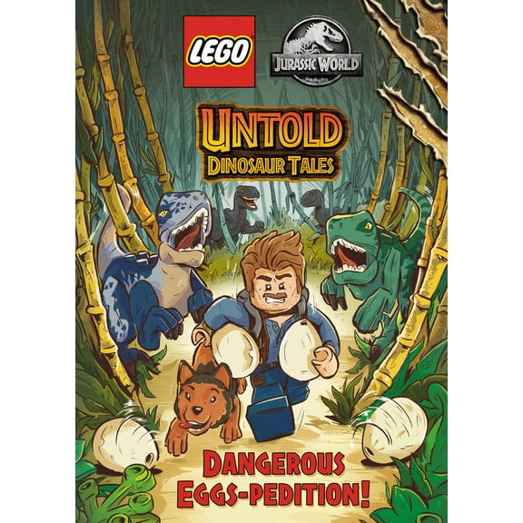 Pre-Owned Untold Dinosaur Tales #1: Dangerous Eggs-Pedition! (Lego Jurassic World) (Hardcover) 0593482972 9780593482971