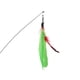 thumbnail image 4 of Juguetes para gatos, divertido palo de plumas para gatos, varita de mano con ventosa, varita interactiva de plumas para gatos con ventosa, artesanía superior Jadeshay  A, 4 of 8