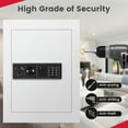 thumbnail image 4 of GVN Compact Home Safe, 22"H x 16"W, 4 AA Batteries, for Bedroom or Office, 4 of 8