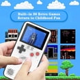 thumbnail image 2 of Funda protectora para Gameboy, carcasa retro para teléfono con juegos 3D, incluye 36 juegos clásicos, compatible con iPhone XR(Blanco), 2 of 6