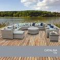 thumbnail image 2 of Catalina 12 Piece Outdoor Wicker Patio Furniture Set 12a, 2 of 6