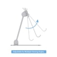 thumbnail image 3 of onn Adjustable Metal Stand for Tablets and Phones - Silver, 3 of 8