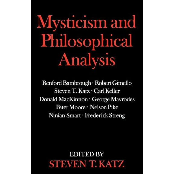Mysticism and Philosophical Analysis, (Paperback)