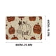 thumbnail image 2 of Uuiauoio Holiday Pumpkin Entrance Mat Plush Velvet Non Slip Floor Rug for Home Decor Thanksgiving Welcome, 2 of 3