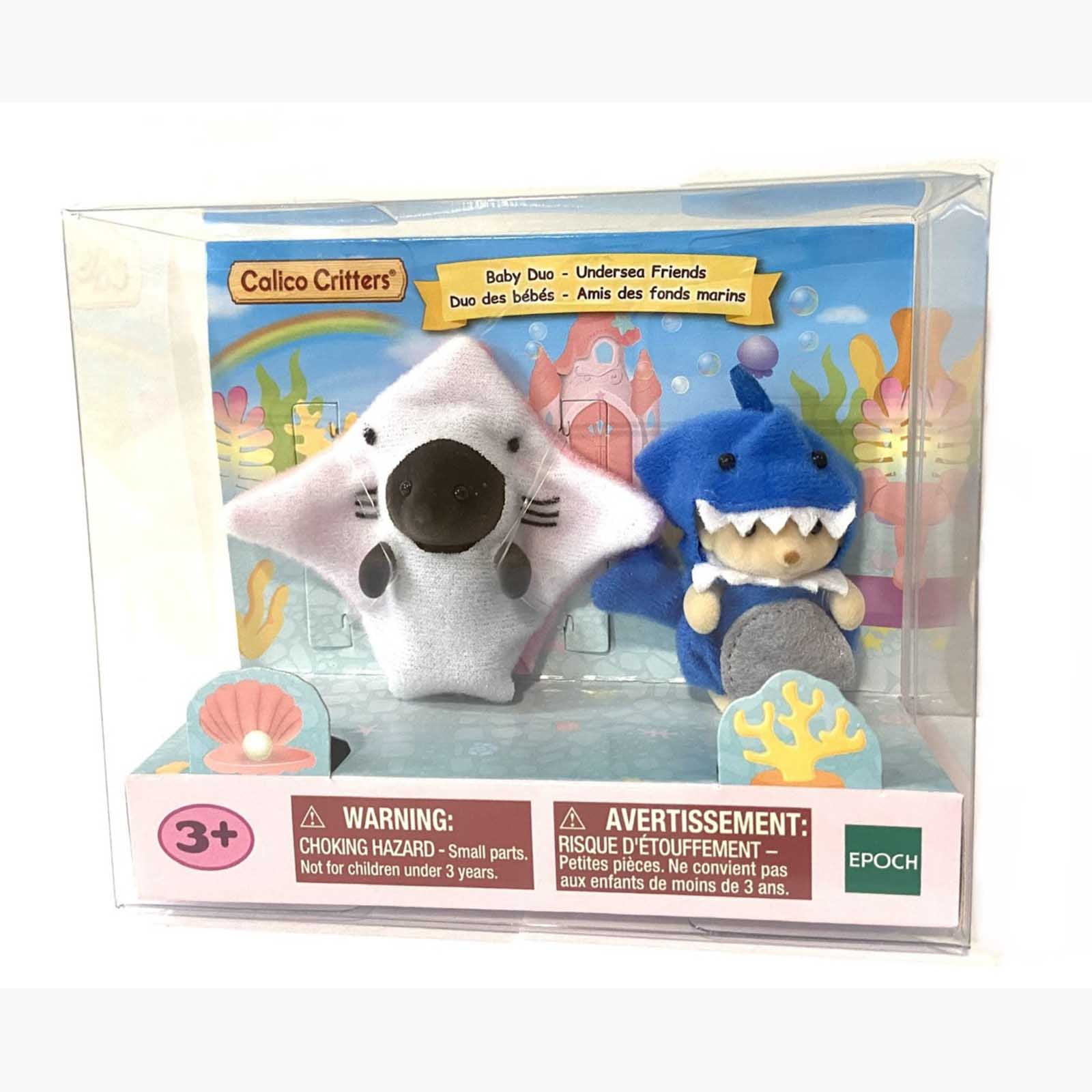 Calico Critters Baby Duo Undersea Friends Figure Set CC2036 - Walmart.com