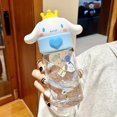 thumbnail image 1 of Sanrio-taza de agua Kawaii My Melody Kuromi Cinnamoroll, termo de figura de Anime, taza de mano de acero para coche, portátil, entrega rápida, 350Ml, 1 of 4