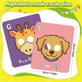 thumbnail image 3 of Cqxid Paper Game Chess Under $10 Alphabet Cards Giant ABC Animal Cards For Toddler 3 5 26 Lowercase And Uppercase Letter Cards Educational Learning Games For Kids Preschool Kindergarten Toys, 3 of 9
