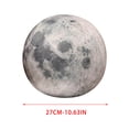 thumbnail image 3 of Realistic 3D Planet Pillow, Moon, Earth, The Sun, Pillow Plush Toys, for Kids Teens Adults, for Teachers and Parents, Educational Toy Learning, 10.6in, 3 of 5