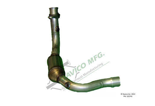 Davico Mfg Catalytic Converter P/N:193741 Fits select: 2008-2012 JEEP LIBERTY, 2007-2011 DODGE NITRO